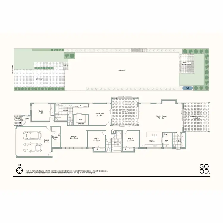 Floorplan of Homely house listing, 18a Simla Street, Mount Lofty QLD 4350