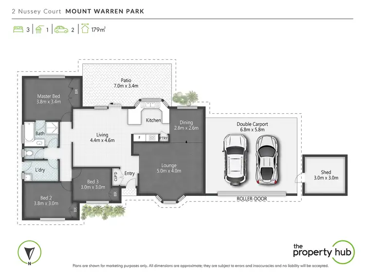 Floorplan of Homely house listing, 2 Nussey Court, Mount Warren Park QLD 4207