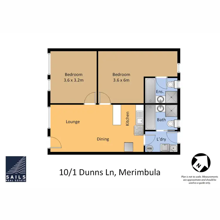 Floorplan of Homely unit listing, 10/1 Dunns Lane, Merimbula NSW 2548
