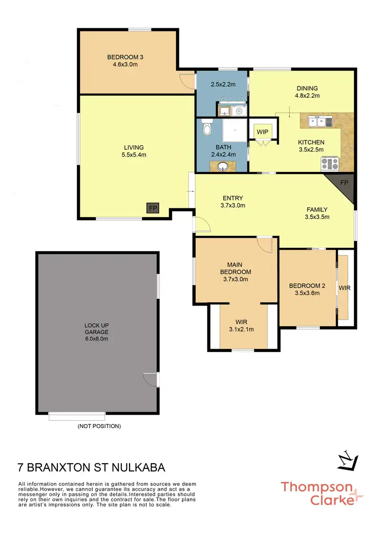 Floorplan of Homely house listing, 7 Branxton Street, Nulkaba NSW 2325