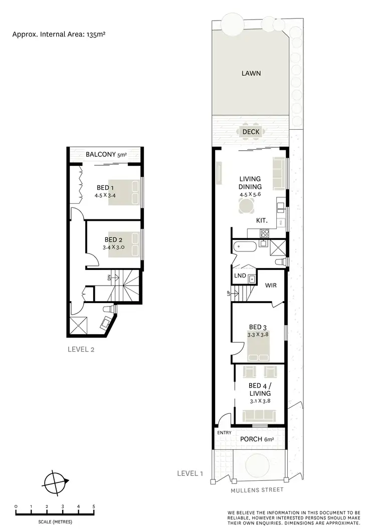 Floorplan of Homely house listing, 5 Mullens Street, Balmain NSW 2041