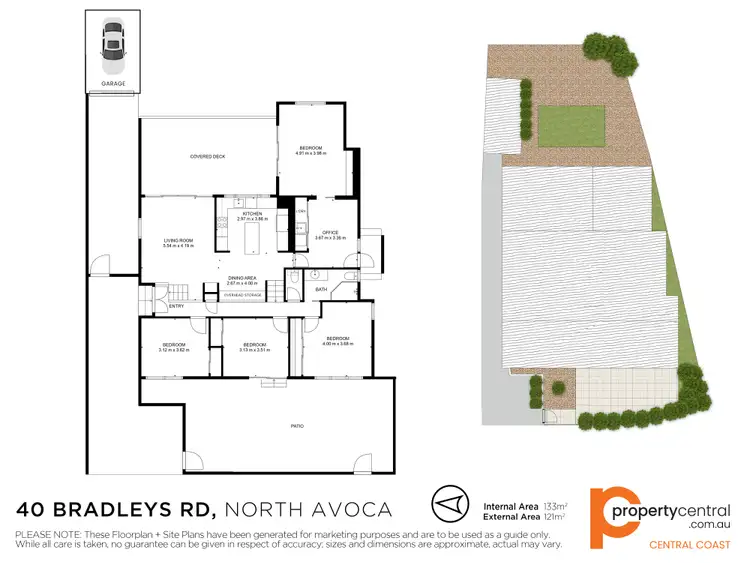 Floorplan of Homely house listing, 40 Bradleys Road, North Avoca NSW 2260
