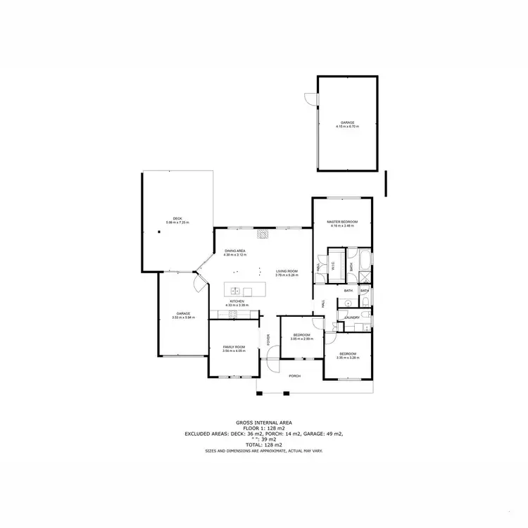 Floorplan of Homely house listing, 30 Cape Douglas Road, Cape Douglas SA 5291