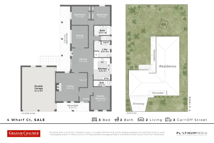 Floorplan of Homely house listing, 4 Wharf Court, Sale VIC 3850