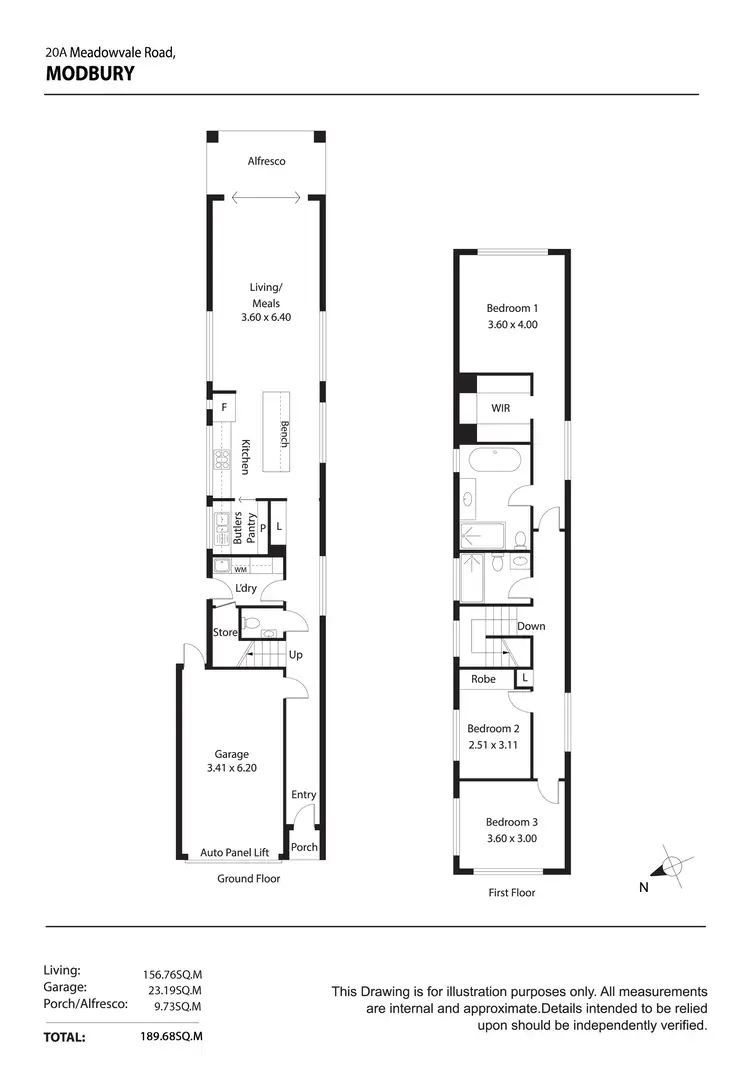 Floorplan of Homely land listing, 26A Meadowvale Road, Modbury SA 5092