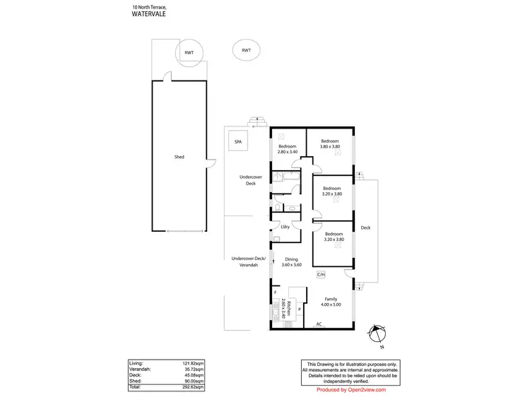 Floorplan of Homely house listing, 13 North Terrace, Watervale SA 5452