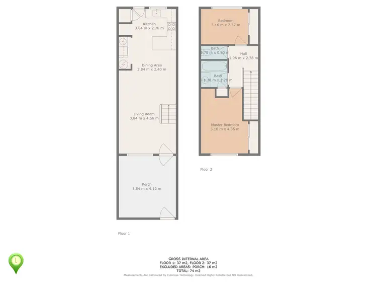 Floorplan of Homely unit listing, 4/259 Auckland Street, South Gladstone QLD 4680