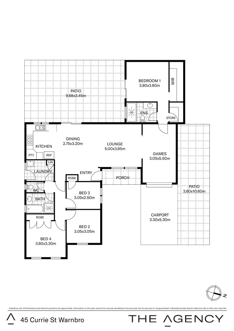 Floorplan of Homely house listing, 45 Currie Street, Warnbro WA 6169