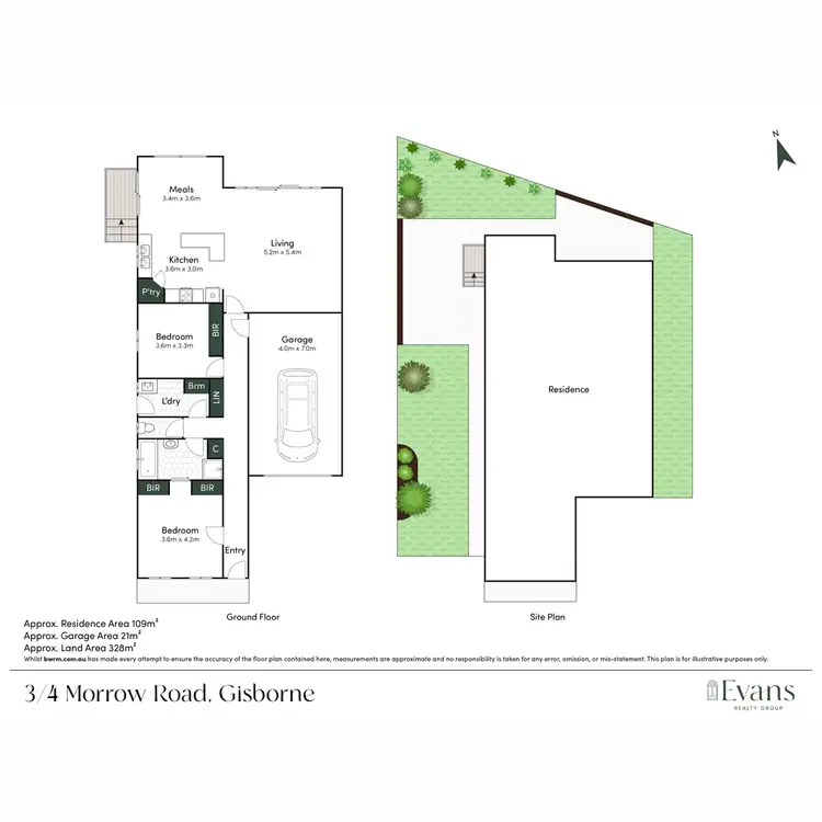 Floorplan of Homely unit listing, 3/4 Morrow Road, Gisborne VIC 3437
