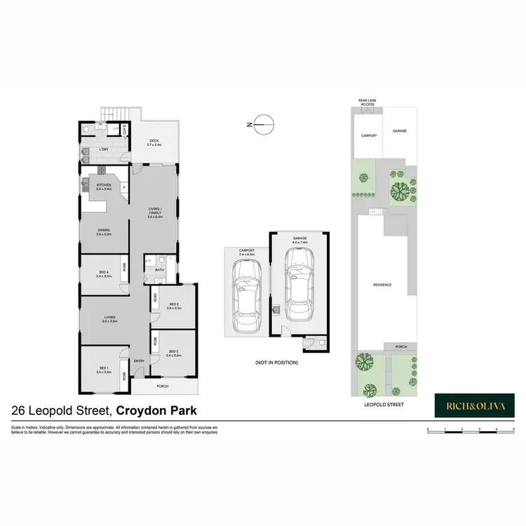 Floorplan of Homely house listing, 26 Leopold Street, Croydon Park NSW 2133