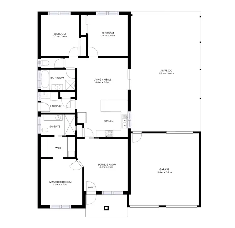 Floorplan of Homely house listing, 92 Dryandra Way, Thurgoona NSW 2640