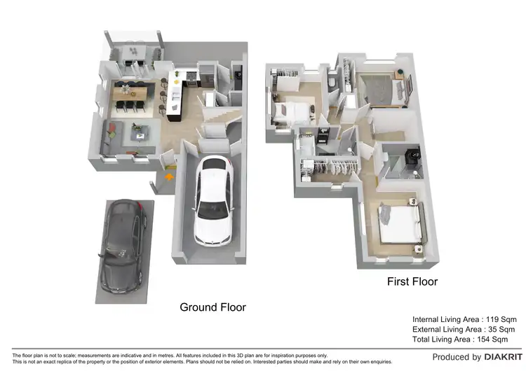 Floorplan of Homely townhouse listing, 42/30 Creekside Terrace, Albany Creek QLD 4035