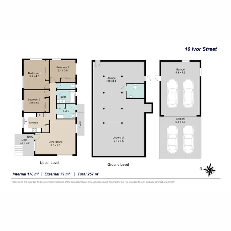 Floorplan of Homely house listing, 10 Ivor Street, Bracken Ridge QLD 4017