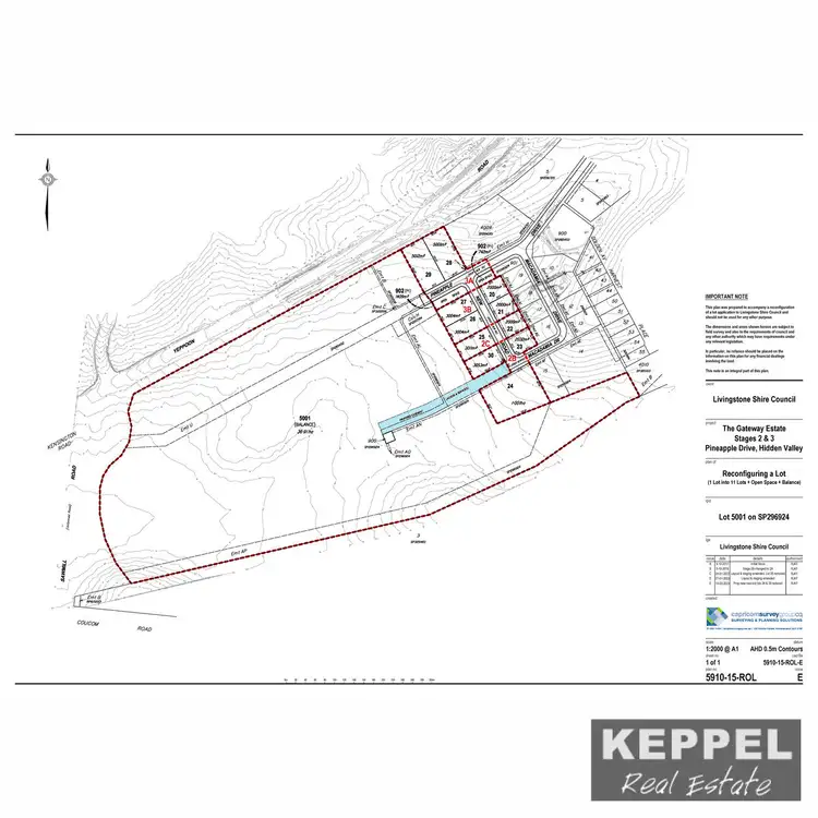 Floorplan of Homely land listing, LOT 20 Macadamia Drive, Hidden Valley QLD 4703