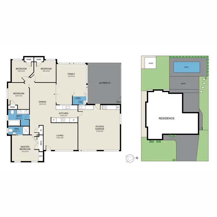 Floorplan of Homely house listing, 9 Links Avenue, Cessnock NSW 2325