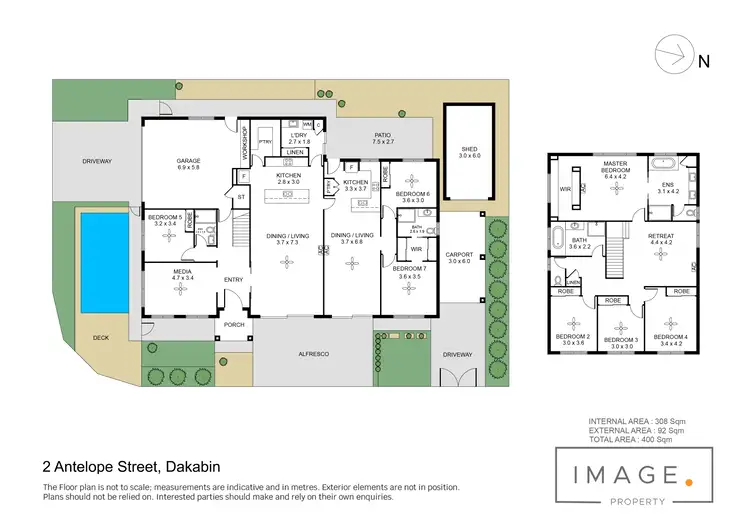 Floorplan of Homely house listing, 2 Antelope Street, Dakabin QLD 4503
