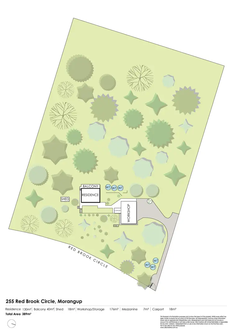 Floorplan of Homely house listing, 255 Red Brook Circle, Morangup WA 6083