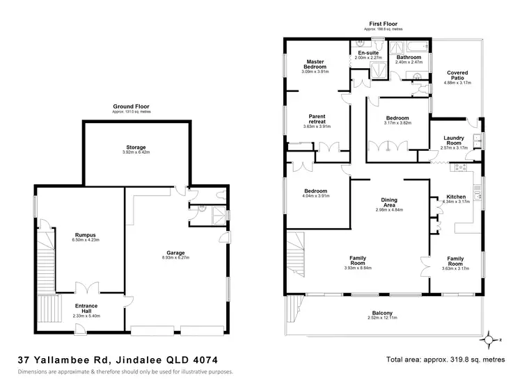 Floorplan of Homely house listing, 37 Yallambee Road, Jindalee QLD 4074