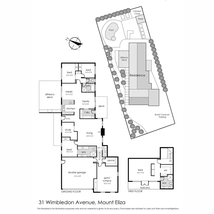 Floorplan of Homely house listing, 31 Wimbledon Avenue, Mount Eliza VIC 3930