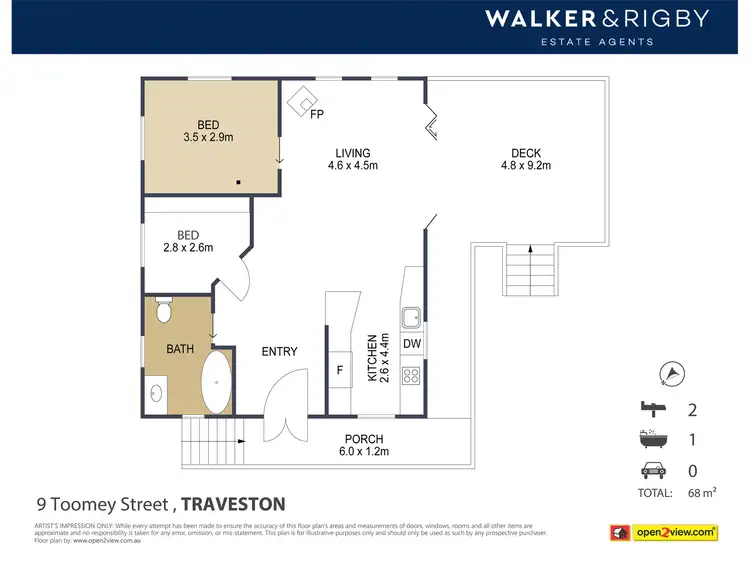 Floorplan of Homely house listing, 9 Toomey Street, Traveston QLD 4570