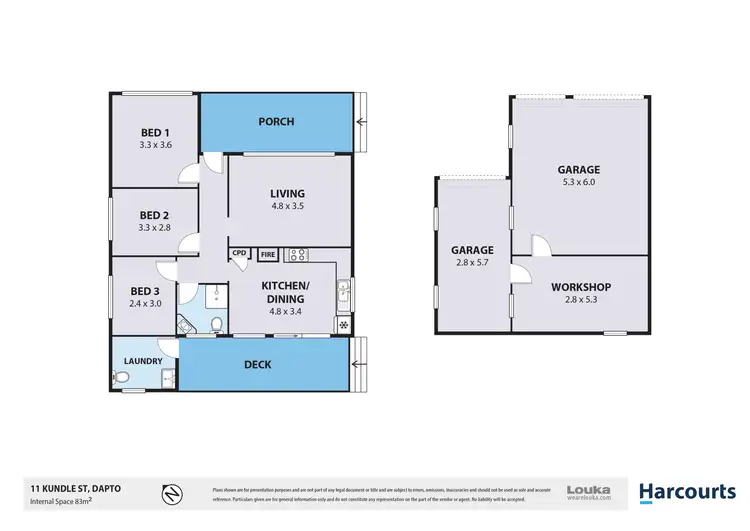 Floorplan of Homely house listing, 11 Kundle Street, Dapto NSW 2530