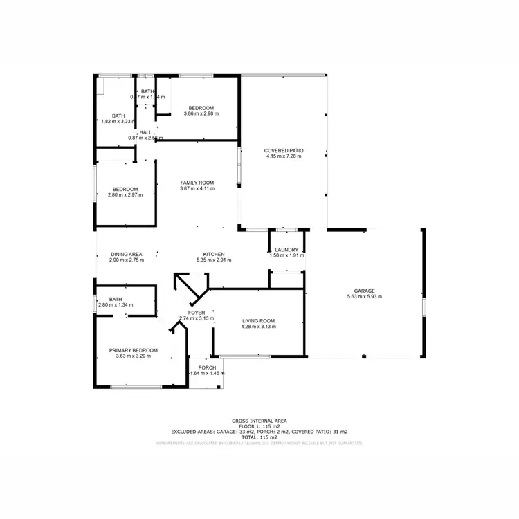 Floorplan of Homely house listing, 5 McNeil Street, Gatton QLD 4343