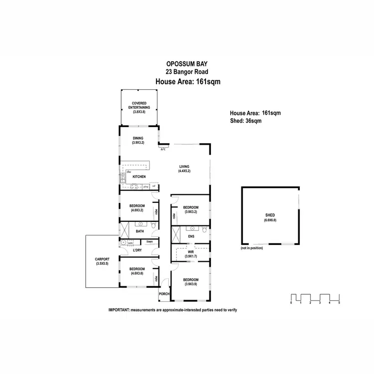 Floorplan of Homely house listing, 23 Bangor Road, Opossum Bay TAS 7023