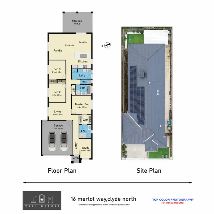 Floorplan of Homely house listing, 16 Merlot Way, Clyde North VIC 3978