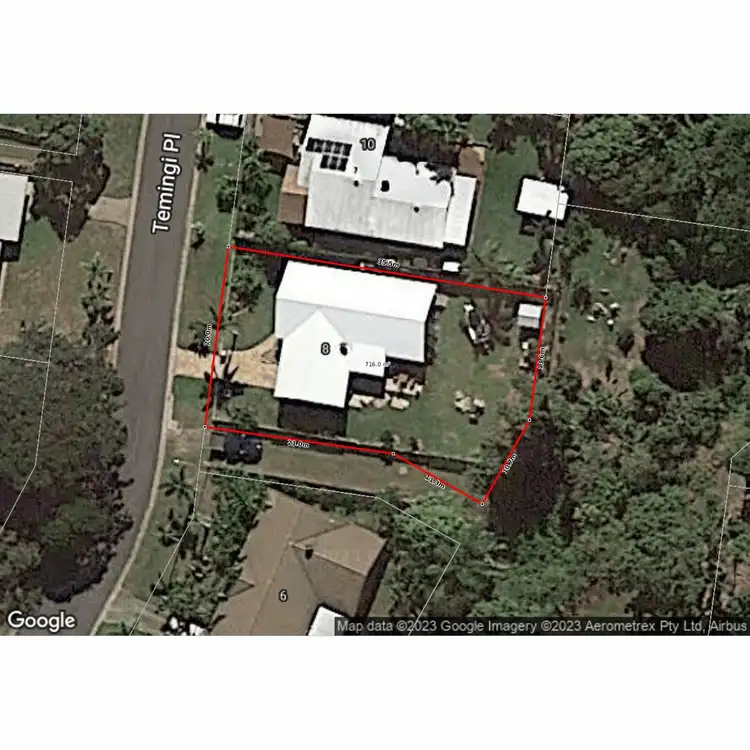 Floorplan of Homely house listing, 8 Temingi Place, Yeppoon QLD 4703
