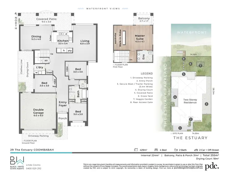 Floorplan of Homely house listing, 29 The Estuary, Coombabah QLD 4216