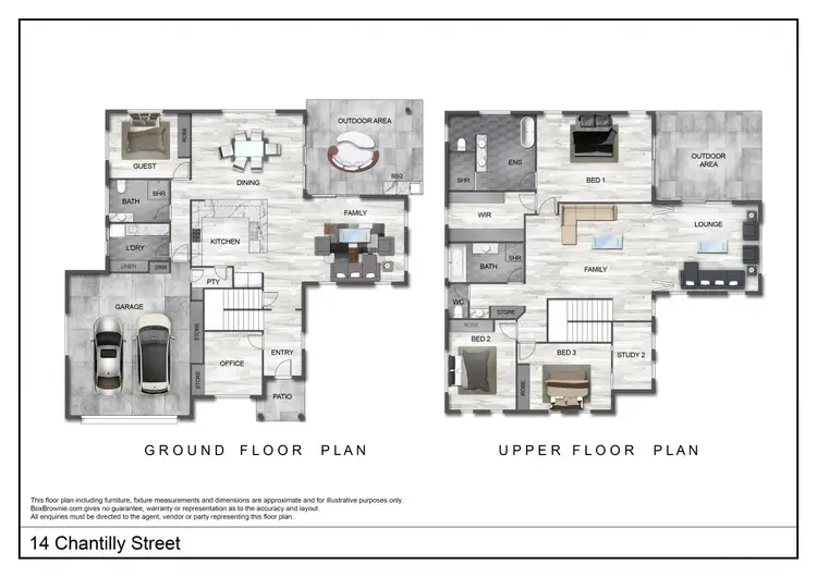 Floorplan of Homely house listing, 14 Chantilly Street, Bargara QLD 4670