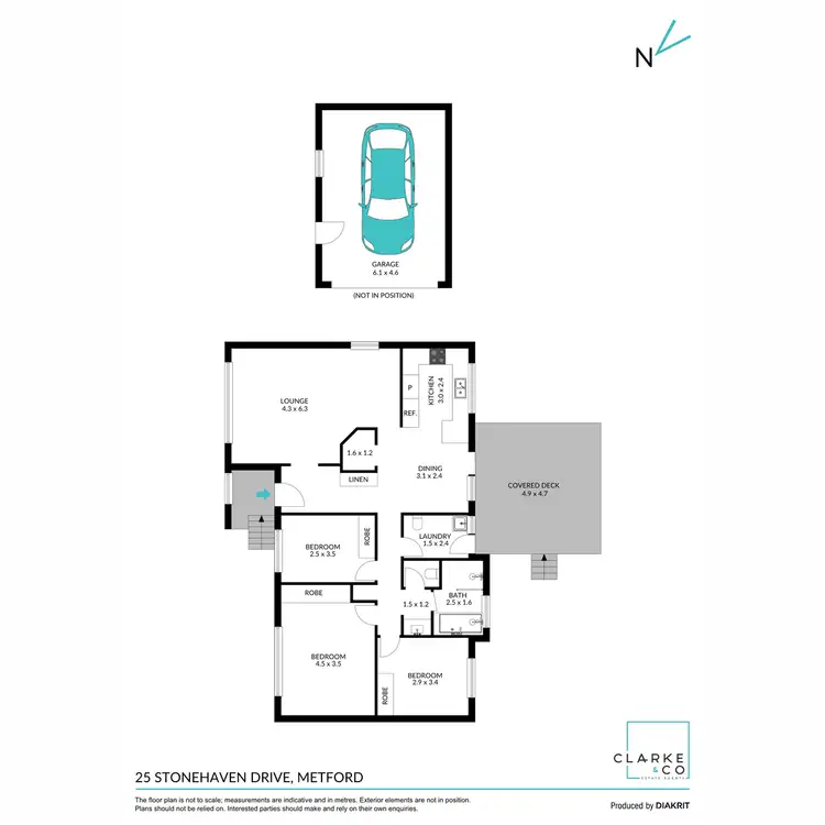 Floorplan of Homely house listing, 25 Stonehaven Drive, Metford NSW 2323