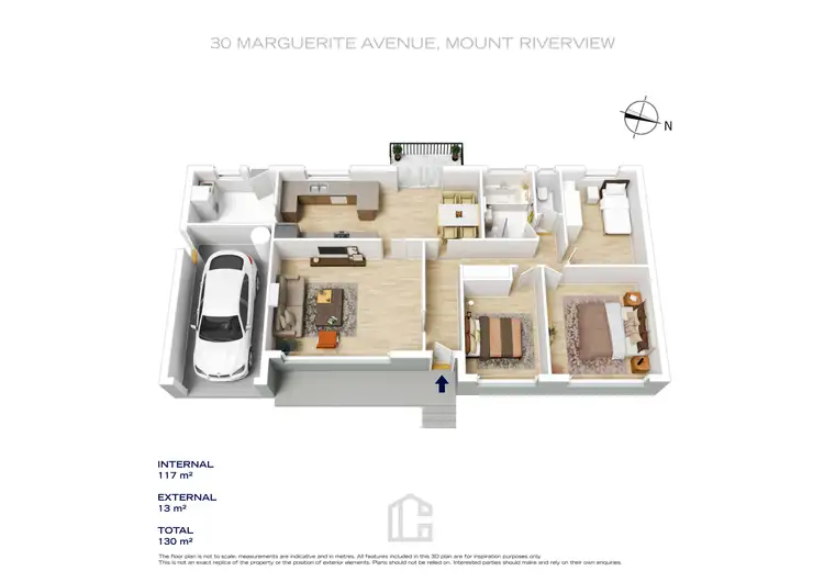 Floorplan of Homely house listing, 30 Marguerite Avenue, Mount Riverview NSW 2774