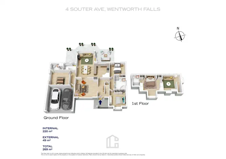 Floorplan of Homely house listing, 4 Souter Avenue, Wentworth Falls NSW 2782