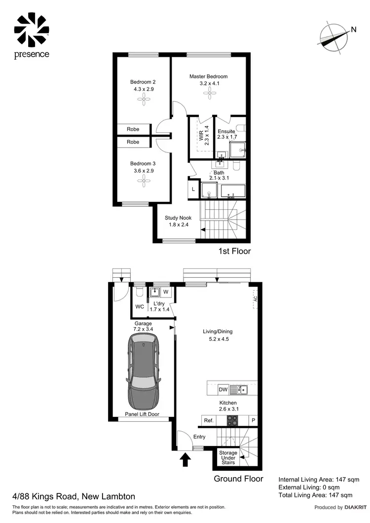 Floorplan of Homely house listing, 4/88 Kings Road, New Lambton NSW 2305