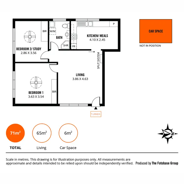 Floorplan of Homely unit listing, 4/58 Sutton Terrace, Marleston SA 5033