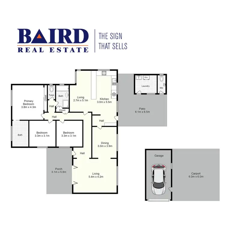 Floorplan of Homely house listing, 27 Condon Avenue, Cessnock NSW 2325