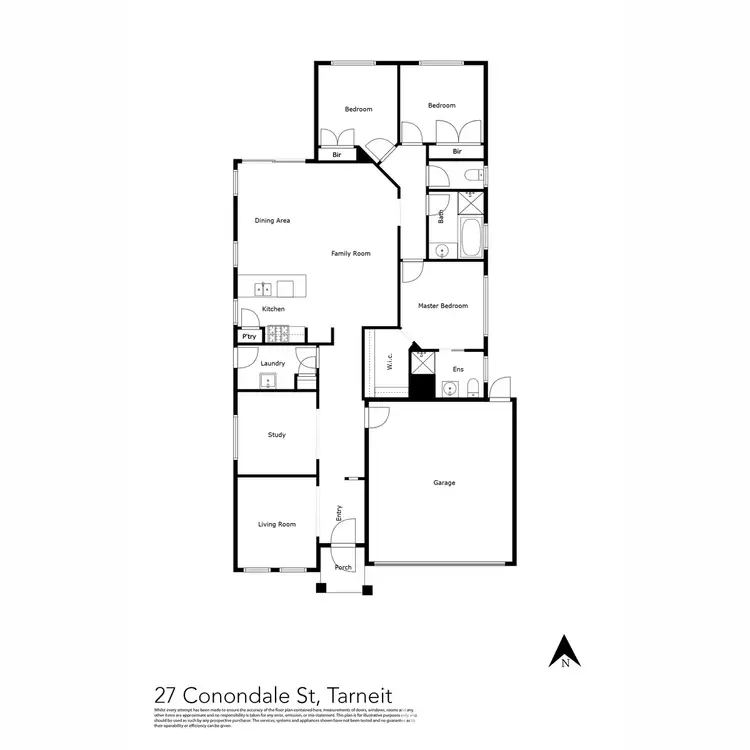 Floorplan of Homely house listing, 27 Conondale Street, Tarneit VIC 3029