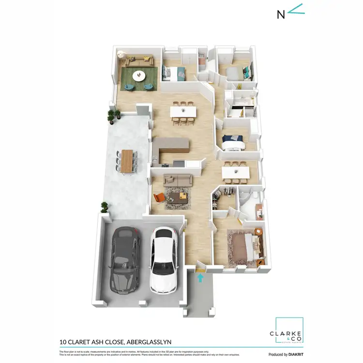 Floorplan of Homely house listing, 10 Claret Ash Close, Aberglasslyn NSW 2320