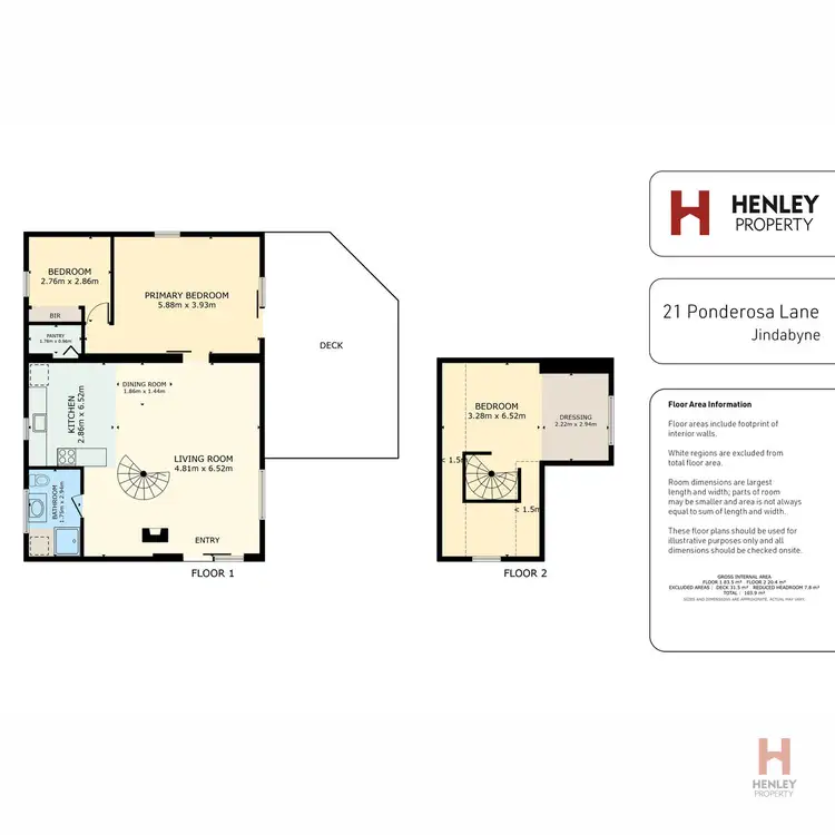 Floorplan of Homely rural property listing, 21 Ponderosa Lane, Jindabyne NSW 2627