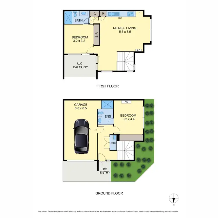 Floorplan of Homely townhouse listing, 9 Ramornie Loop, Wollert VIC 3750