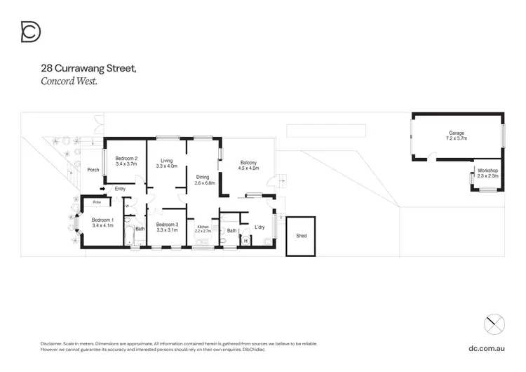 Floorplan of Homely house listing, 28 Currawang Street, Concord West NSW 2138