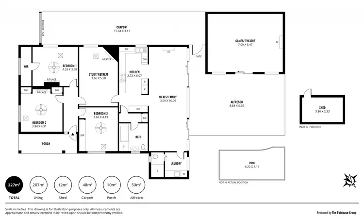 Floorplan of Homely house listing, 1 Duncan Road, West Croydon SA 5008