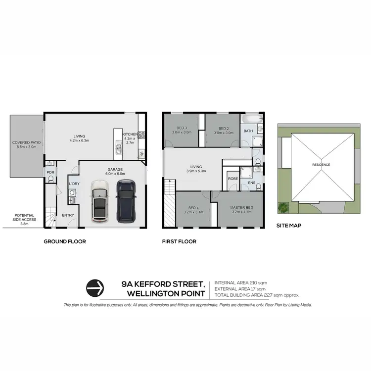 Floorplan of Homely house listing, 9a Kefford Street, Wellington Point QLD 4160