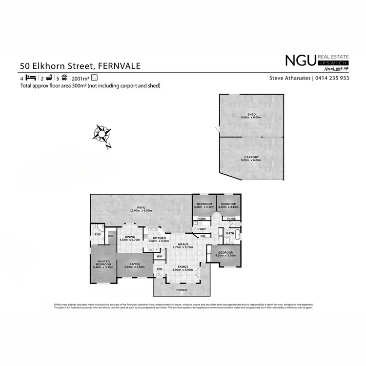 Floorplan of Homely house listing, 50 Elkhorn Street, Fernvale QLD 4306