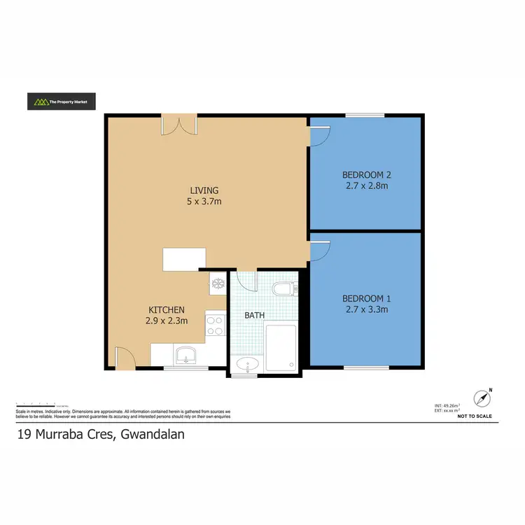Floorplan of Homely house listing, 19 Murraba Crescent, Gwandalan NSW 2259