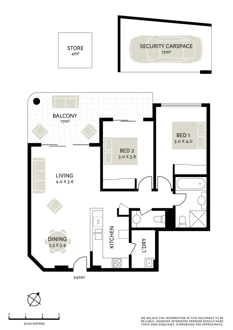 Floorplan of Homely apartment listing, 70/156-164 Chalmers Street, Surry Hills NSW 2010