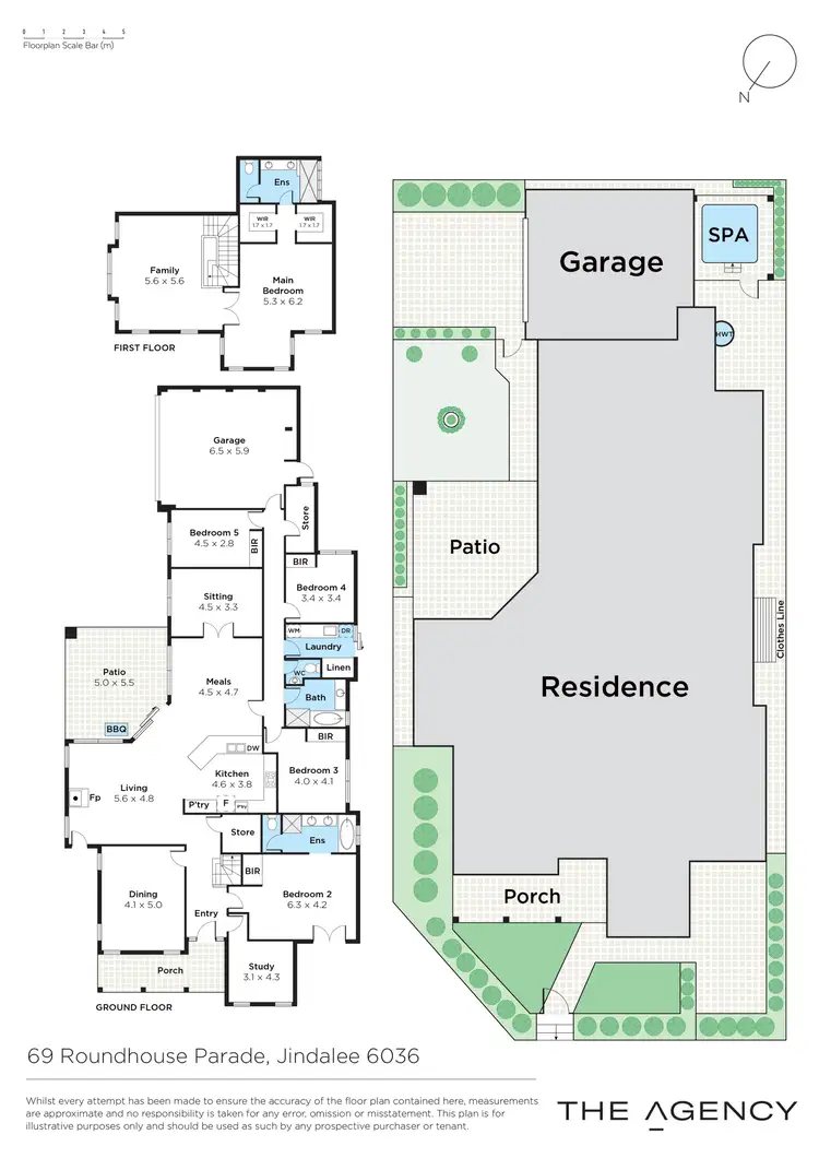 Floorplan of Homely house listing, 69 Roundhouse Parade, Jindalee WA 6036