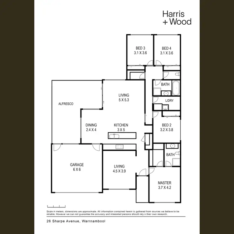 Floorplan of Homely house listing, 26 Sharpe Avenue, Warrnambool VIC 3280