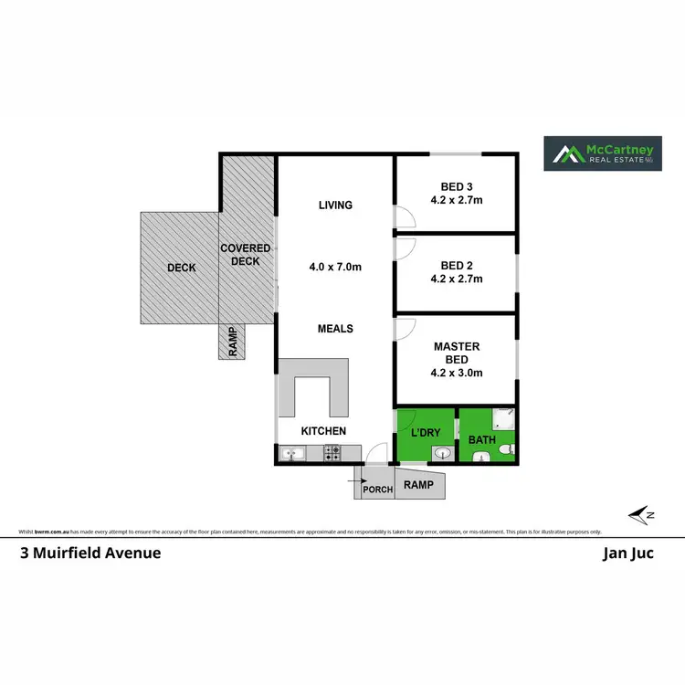 Floorplan of Homely house listing, 3 Muirfield Avenue, Jan Juc VIC 3228